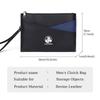 Car Men Casual Clutch Bag Large Capacity Wallet Hand Pouch For Holden Astra Commodore Monaro Trailblazer Colorado