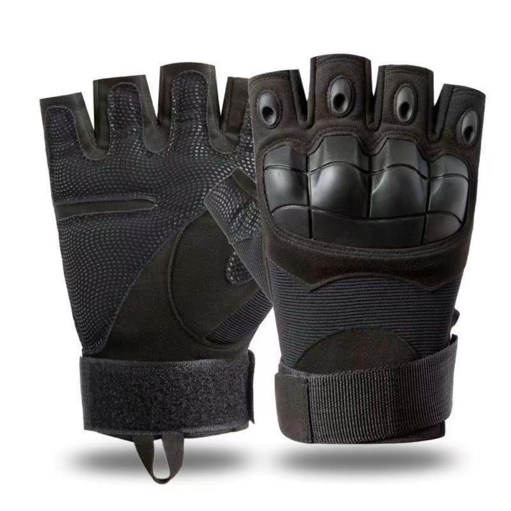 Tactical Gloves Men's Half Finger Long Finger Sports Fitness Non-slip Mountaineering Outdoor Training Cycling Locomotive Motorcycle Protection