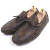 Excellent Deck Shoes LV Driver Damier Canvas Mens 6.5 1ADGBG Used