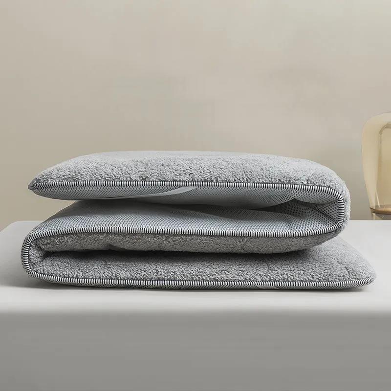WTEMPO Foldable High Quality Soft Mattress Double-sided Four Seasons Available Thick Bedroom Bed Sheet Tatami Pad School Dormitory Bed Mattress Pad