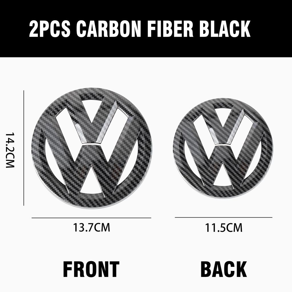 2026 Hot For VOLKSWAGEN VW Car Front Grill Badge Logo Rear Trunk Lid Emblem Covers Sticker For VW Volkswagen Touareg 2016 2017 2