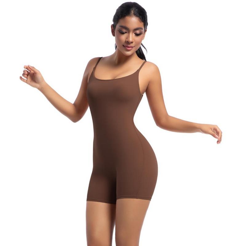 Sexy Push Up Yoga Bodysuit Fitness Gym Jumpsuit High Waist Seamless Rompers