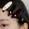 FANTASTIC PLANET oval velvet hair pin (4colors)