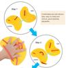 Silicone Swimming Finger Flippers Safe Water Sports Gloves Adjustable Auxiliary Teaching Accessories Swim Training Swimming
