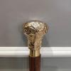 Victorian Walking Cane Set of 5 Brass Handle Wooden Canes 93.98 cm