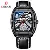 CHENXI Watches Mechanical Automatic Skeleton Stainless Steel Watches for Men 3ATM Waterproof Bracelet Trbillon Clock Custom logo