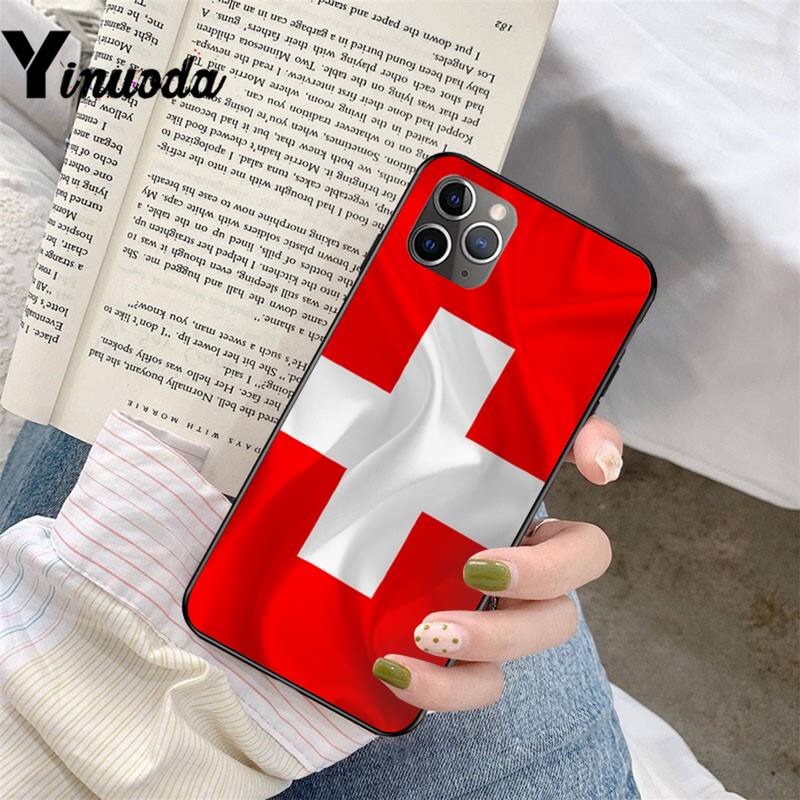 Czech Republic switzerland germany flag Phone Case for iphone 13 12 8 7 6 6S Plus X XS MAX 5 5S SE XR 11 11 12 pro promax
