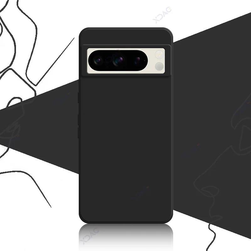 

Милые чехлы для телефонов Google Pixel 8 8A Pro 5G, полностью мягкая роскошная квадратная задняя крышка из жидкого силикона, сумка для Google8Pro Pixel8A GooglePixel 8 Pro чёрный