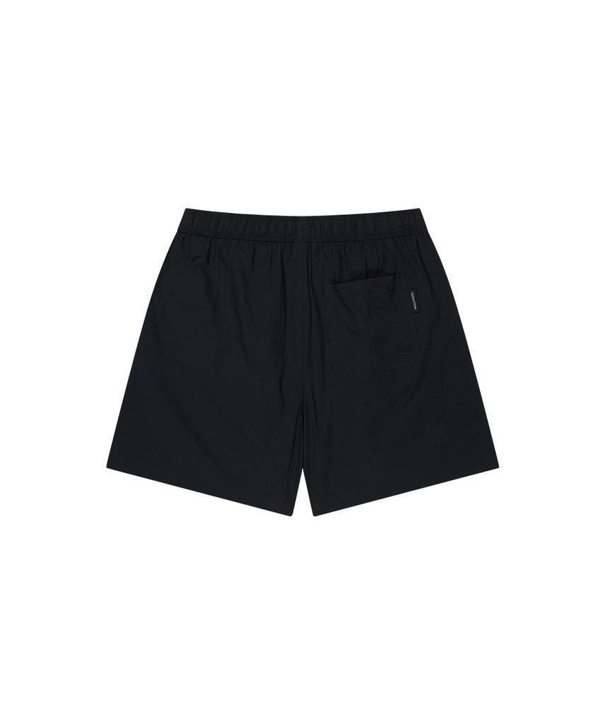 Ausdoeoboiseu Classic Logo Nylon Shorts (Black)