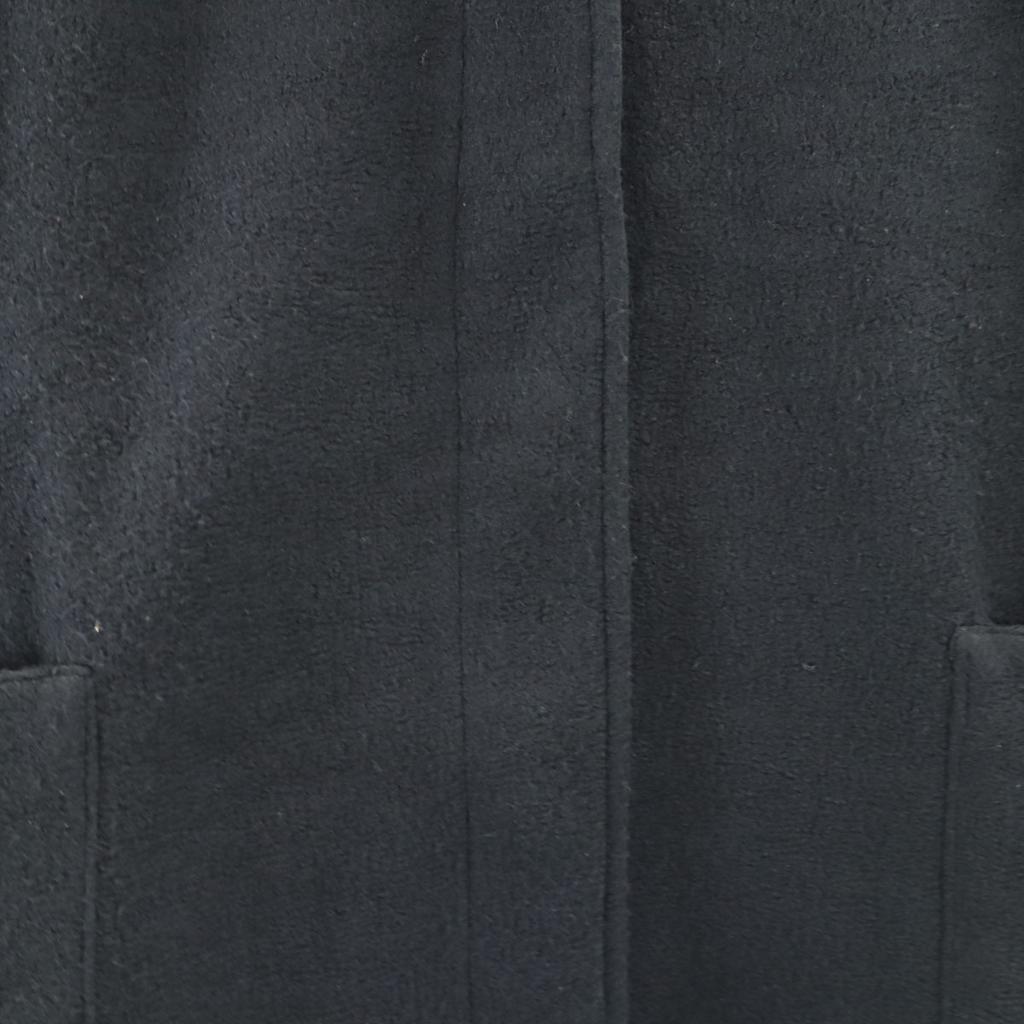 ARMANI JEANS 90s Made in Italy Old Stainless collar coat 44 black Women Used