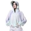 Quick Drying Sunscreen Coat Face Guard Fashion Hooded Wide Brim Thin Shawl Sunscreen Coat Clothing