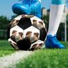 Vibrant Outlander Indoor Soccer Ball Colorful Machine Stitched PVC Size 5 Team Training Competition Ready Durable High-Bounce Cool Sports Gift