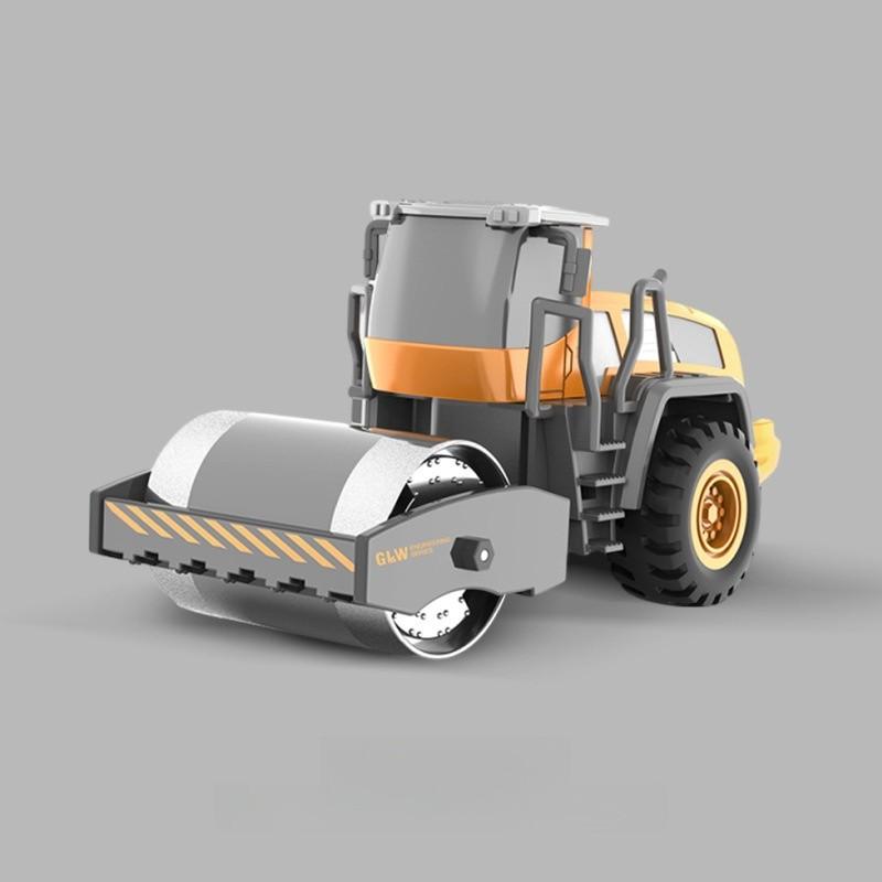 Alloy Excavator Construction Toy For Kids With Inertia Drive And Articulated Joints