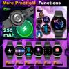 SACOSDING New Smart Watch Men Women Blood Oxygen Blood Pressure Full Touch Screen Sport Watch ECG+PPG Health Monitoring Smartwatch+Box