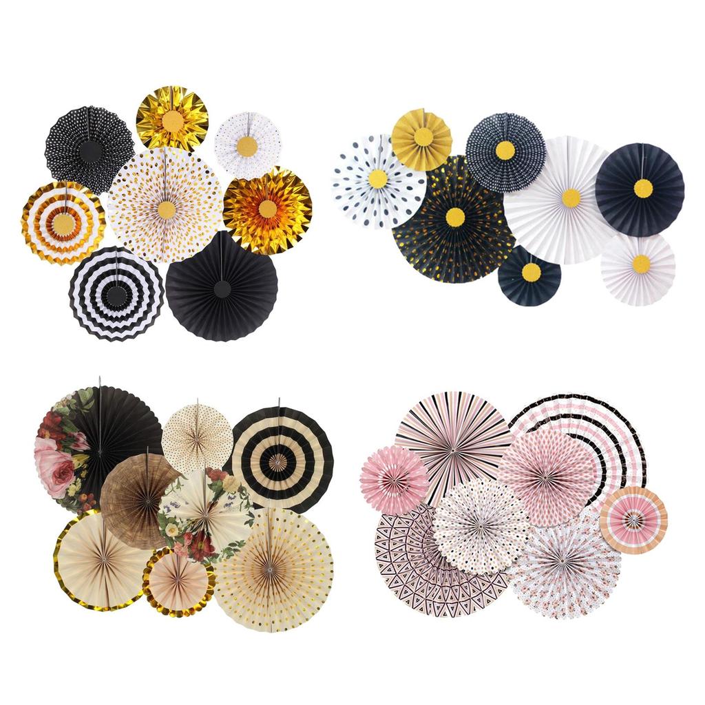 Kwiat z bibuły Kolorowy wachlarz Baner 8 szt./zestaw na Świętowanie Festiwal Imprezę Ukończenie Szkoły Dekoracja Tła Dekoracja Domu