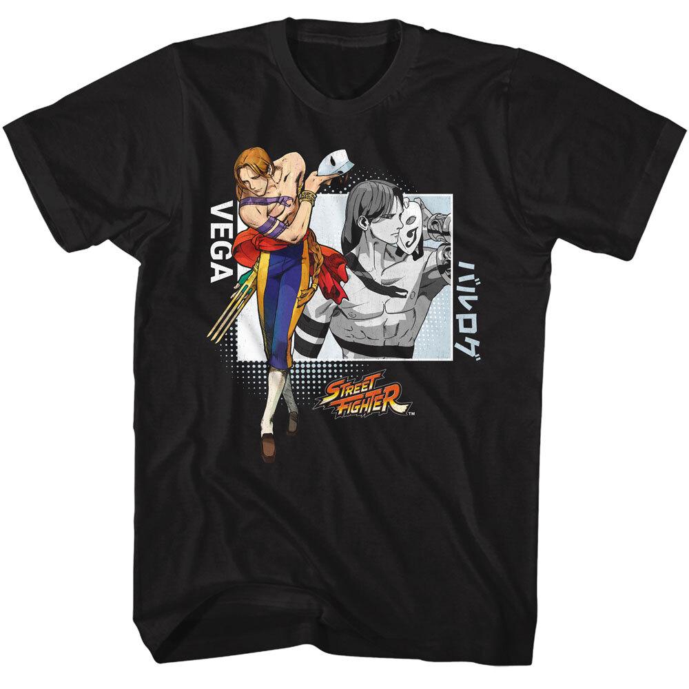 Street Fighter Capcom Video Game Vega Taking A Bow Holding Mask Men s T-Shirt Unisex T-Shirt XXL