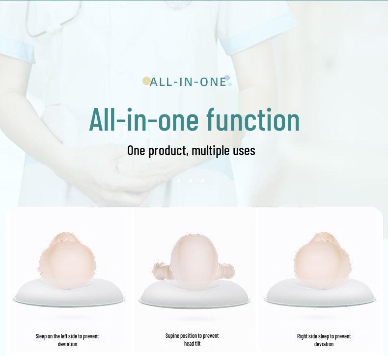 Πιστοποιημένο Μαξιλάρι Διαμόρφωσης Κεφαλής κατά της Πλαγιοκεφαλίας & Στρωματάκι κατά της Ανατροπής για Νεογέννητα
