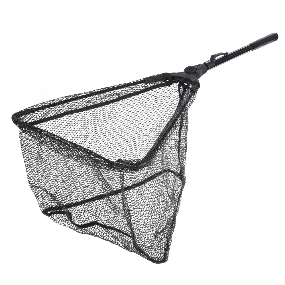 Folding Fish Landing Net Portable Collapsible Triangular Fly Fishing Net Fish Catching or Releasing