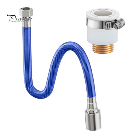 

Вращающийся на 360 градусов удлинитель для смесителя Гибкая конструкция шланга Свободно изгибается Герметичный Универсальный Простой в установке Насадка для кухонного смесителя для ванной комнаты A