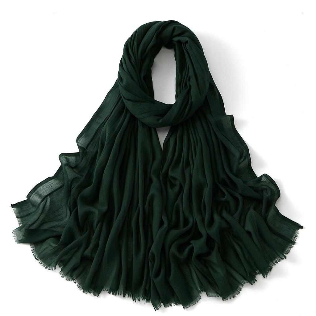 Resistant Fabric Easy To Carry Non-Slip Full Coverage Formal Muslim Hijab For Women Elegant Headscarf Full Coverage Event