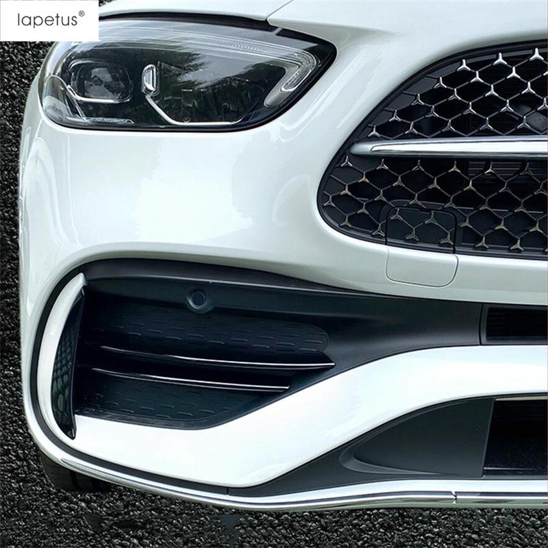 Car Front Bumper Foglight Lamp Fender Grille Strip Trim Sticker ABS Accessories For Mercedes Benz C Class W206 Sedan  - 2025