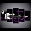 HD printed 5 piece canvas art jim root guitar poster painting wall pictures for living room decor modern