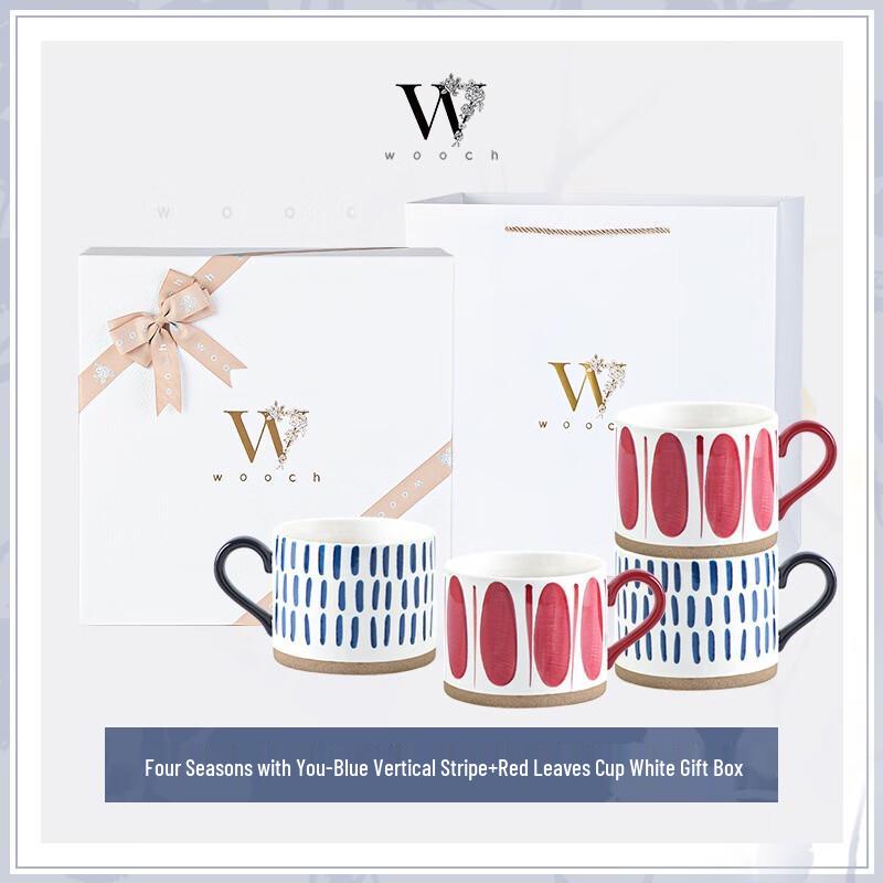 WOOCH Four Seasons Ceramic Mug Gift Set