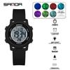 Sanda Ultra-thin Unisex Luminous Sports Wristwatch - Fashionable, Simple, Multifunctional, and Waterproof