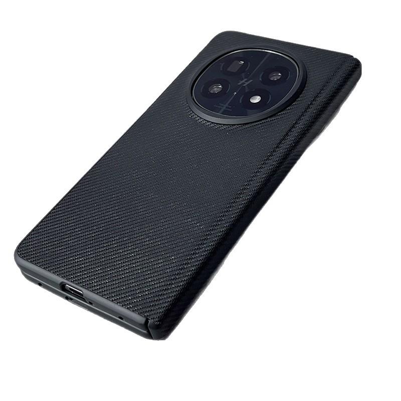Applicable to oppofindn5 mobile phone case ultra-thin carbon fiber leather pattern find n3 high-grade leather case film central shaft all-inclusive