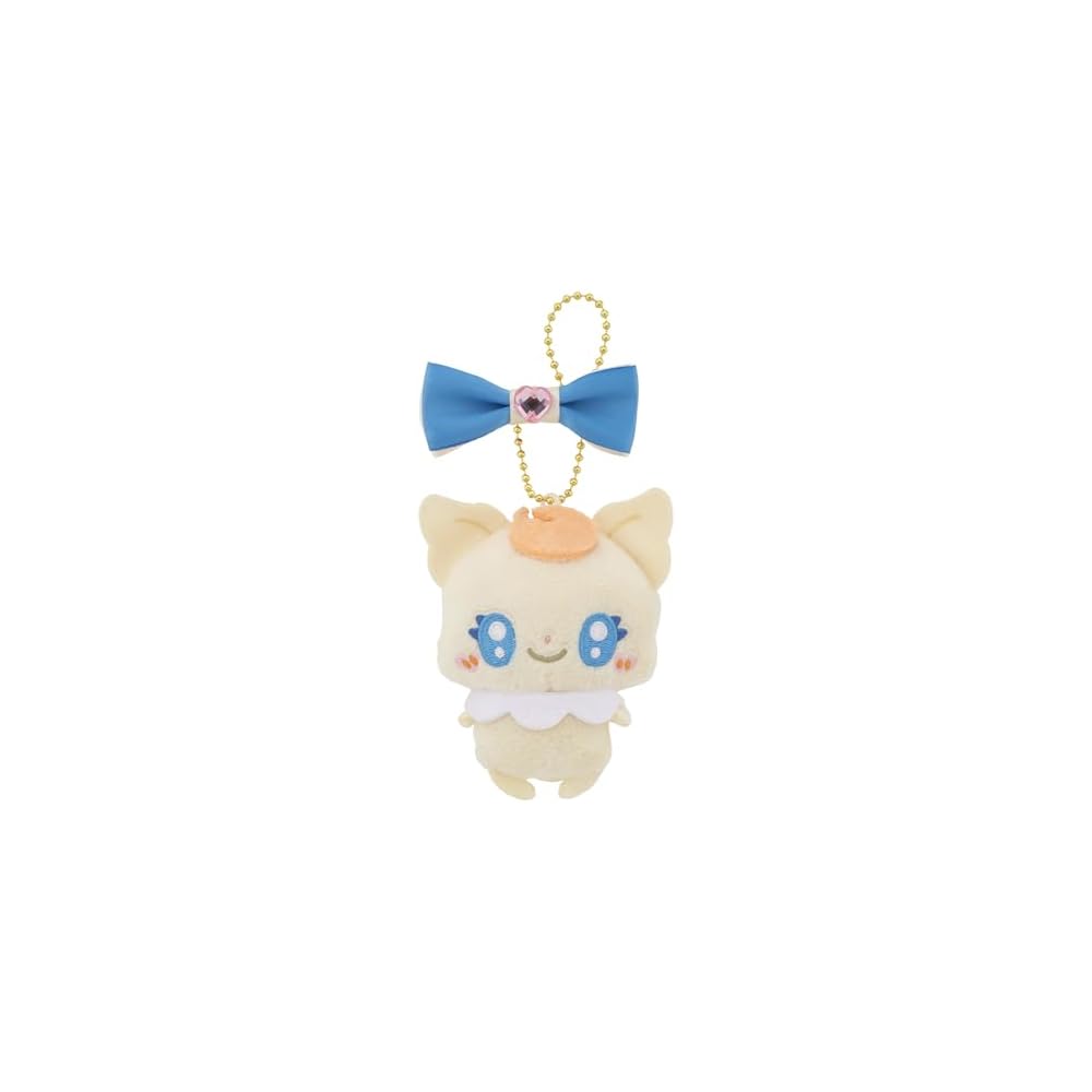 Bandai Puchikyua Koko Ribbon Mascot Toy Cute Design Soft Plush Keychain