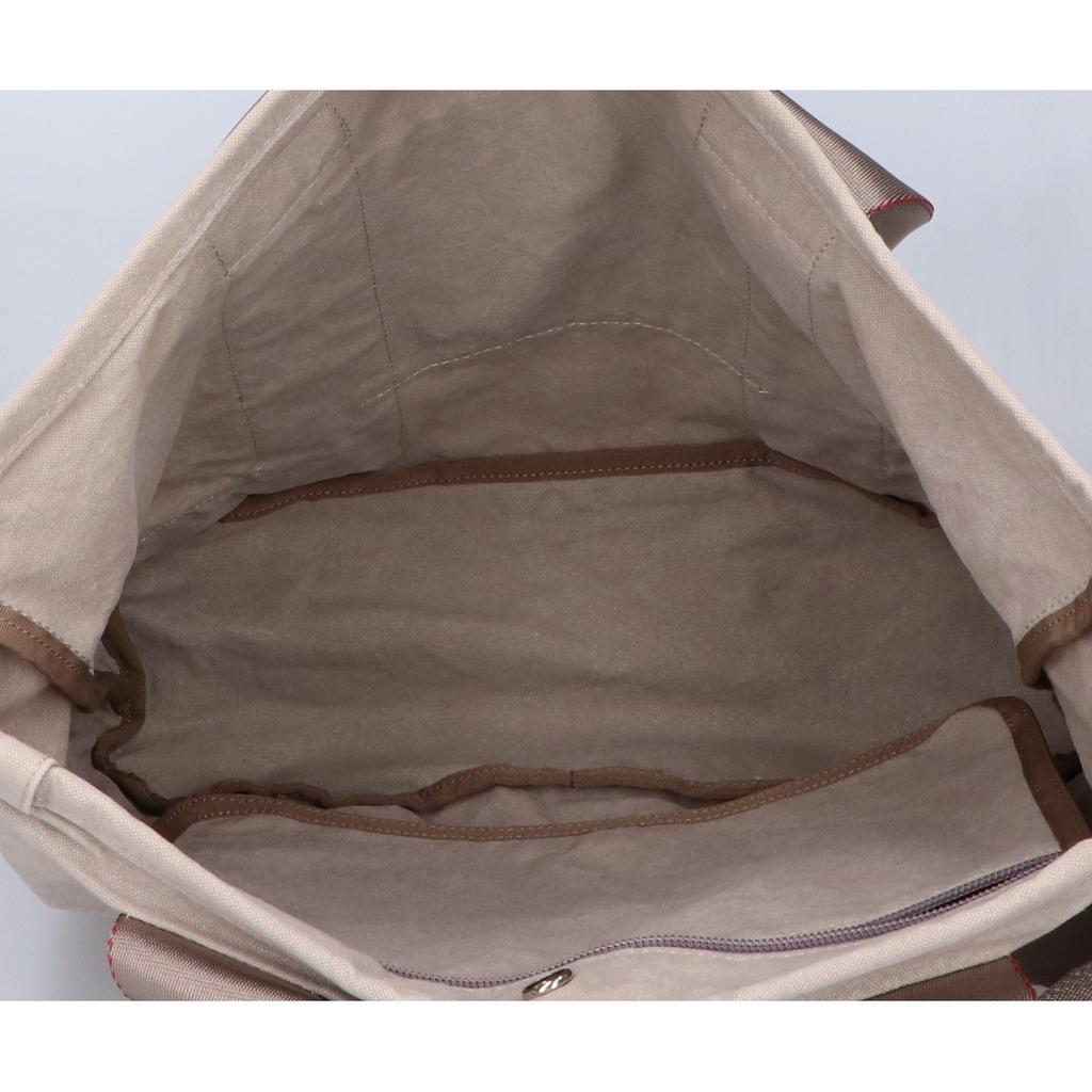 BRIEFING Canvas Tote Bag beigeUsed