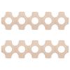 10Pieces Adhesive Acupressures Stickers Herbal Heat Application Secure Hold For Home Wellness Session