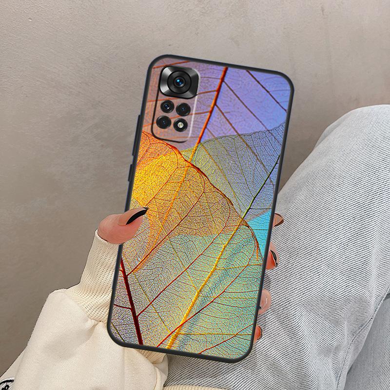 Colorful Leaves For Xiaomi Redmi Note 13 10 12 11 14 15 Pro Plus Case Cover For Redmi 15 13C 12C 14C 10C 15C