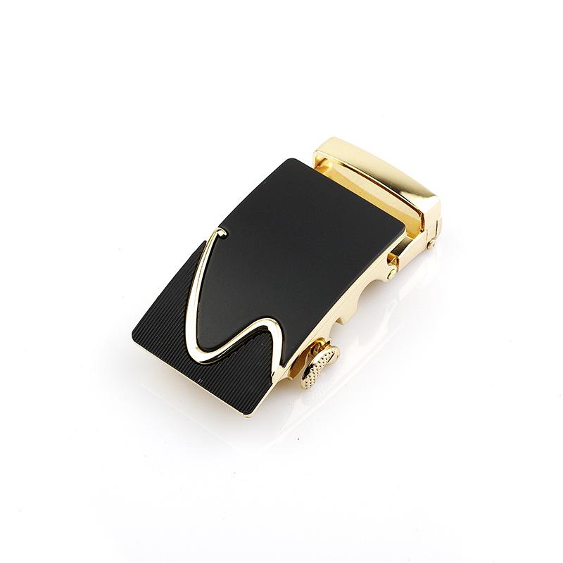 Men's Automatic Buckle Leather Belt