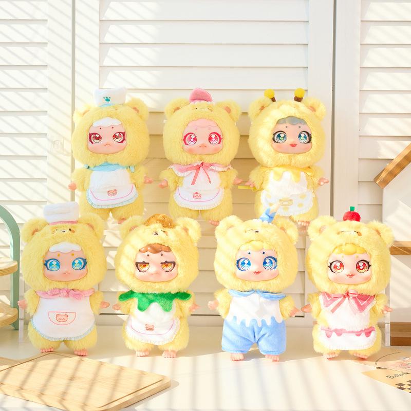 DUDU Cute Pet Zoo Pendant Plush Blind Box Toy for Children & Students by Xiaohongshu.