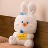 Cute Bunny Plushy With Q Version Cuddly Animal Toys Sleeping Pillow Toy