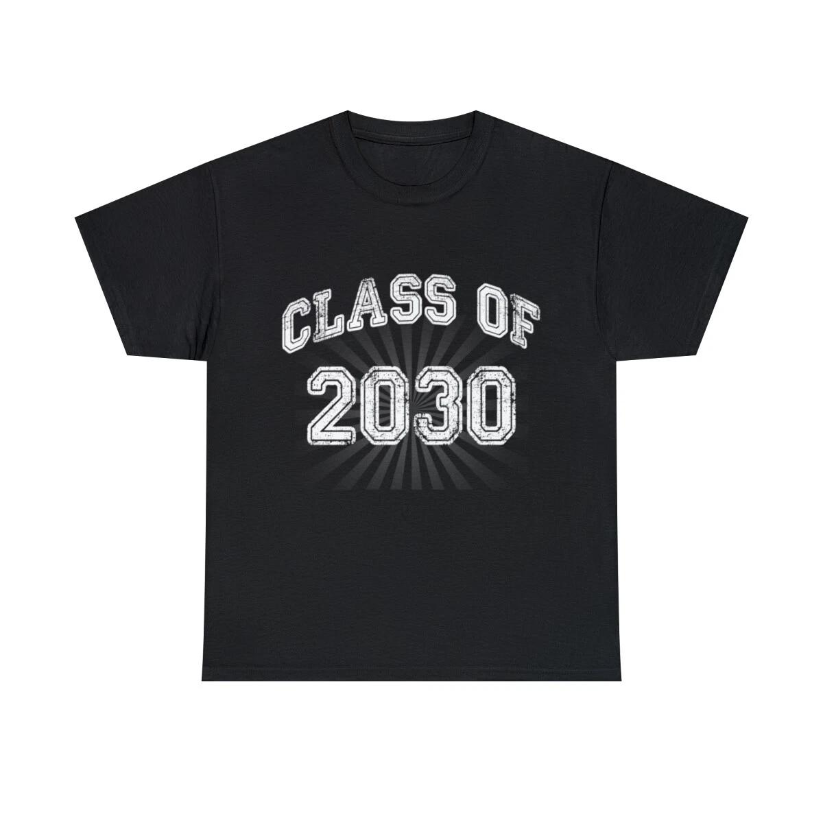 Class Of 2030 Graphic Tee Shirt, S-5XL S