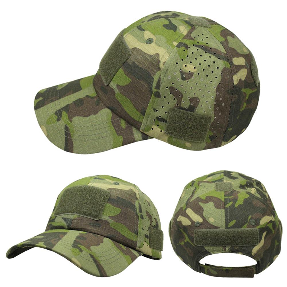 Tactical Camouflage Baseball Cap Summer Sun Hats Baseball Caps Breathable Fishing Hat For Camouflage Hiking Hat Trucker