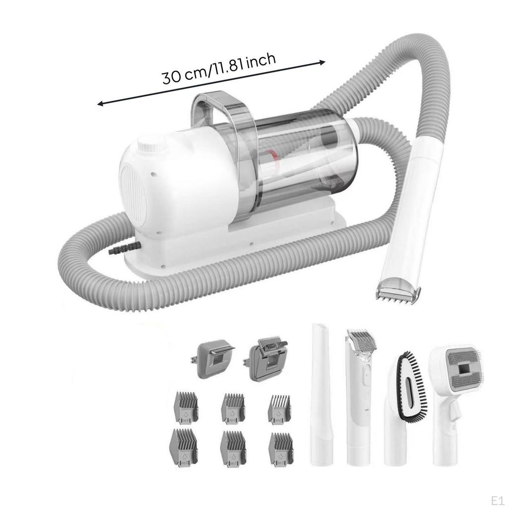 Pet Grooming Kit with Vacuum | multifunction, Dog Hair trimmer Vacuum, for Deshedding