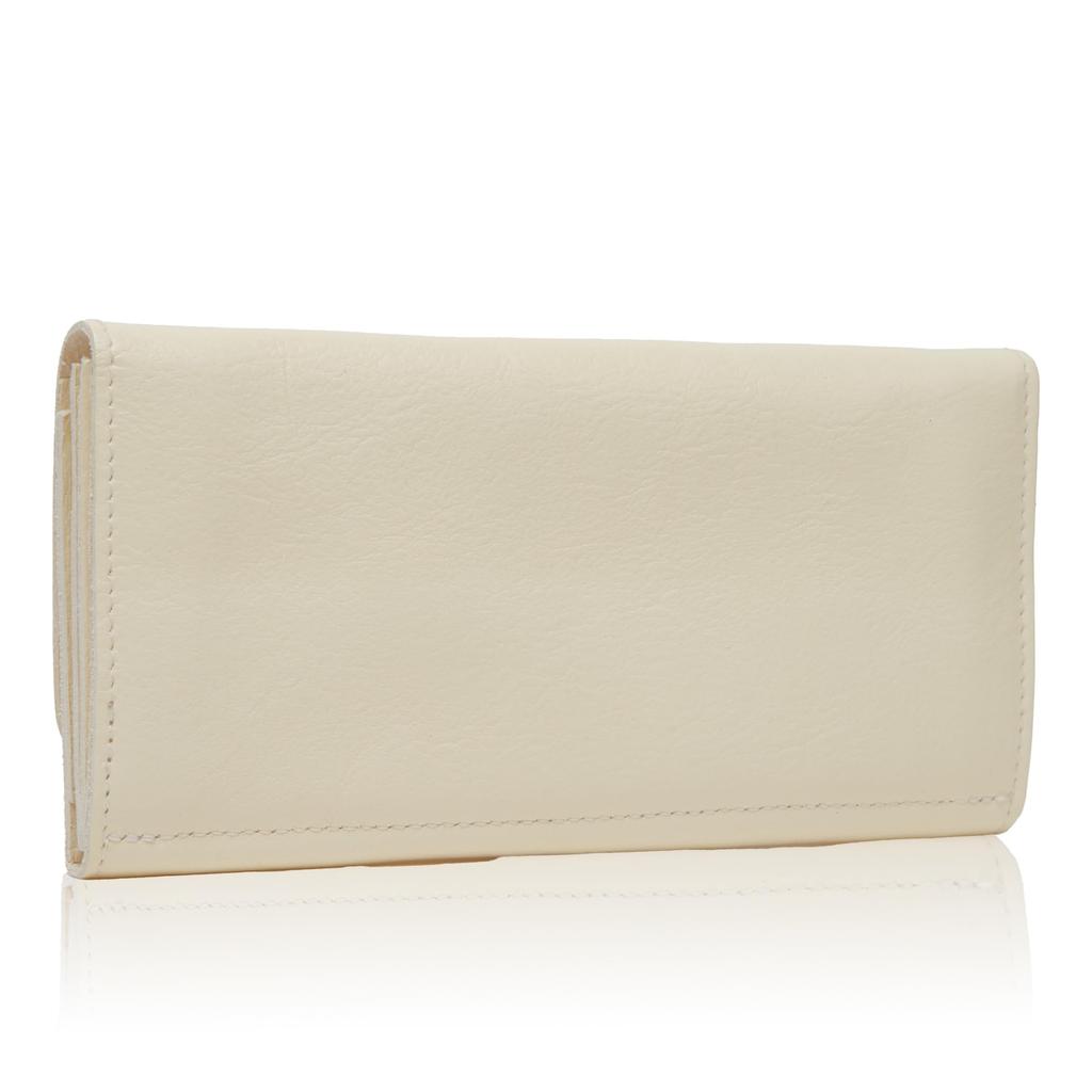 Lange Geldbörse SCW009 PV0001 Modell Continental Wallet Classic BIANCO [Il Bisonte] (Alte Nummer C0775) LATTE-B [Artikel]