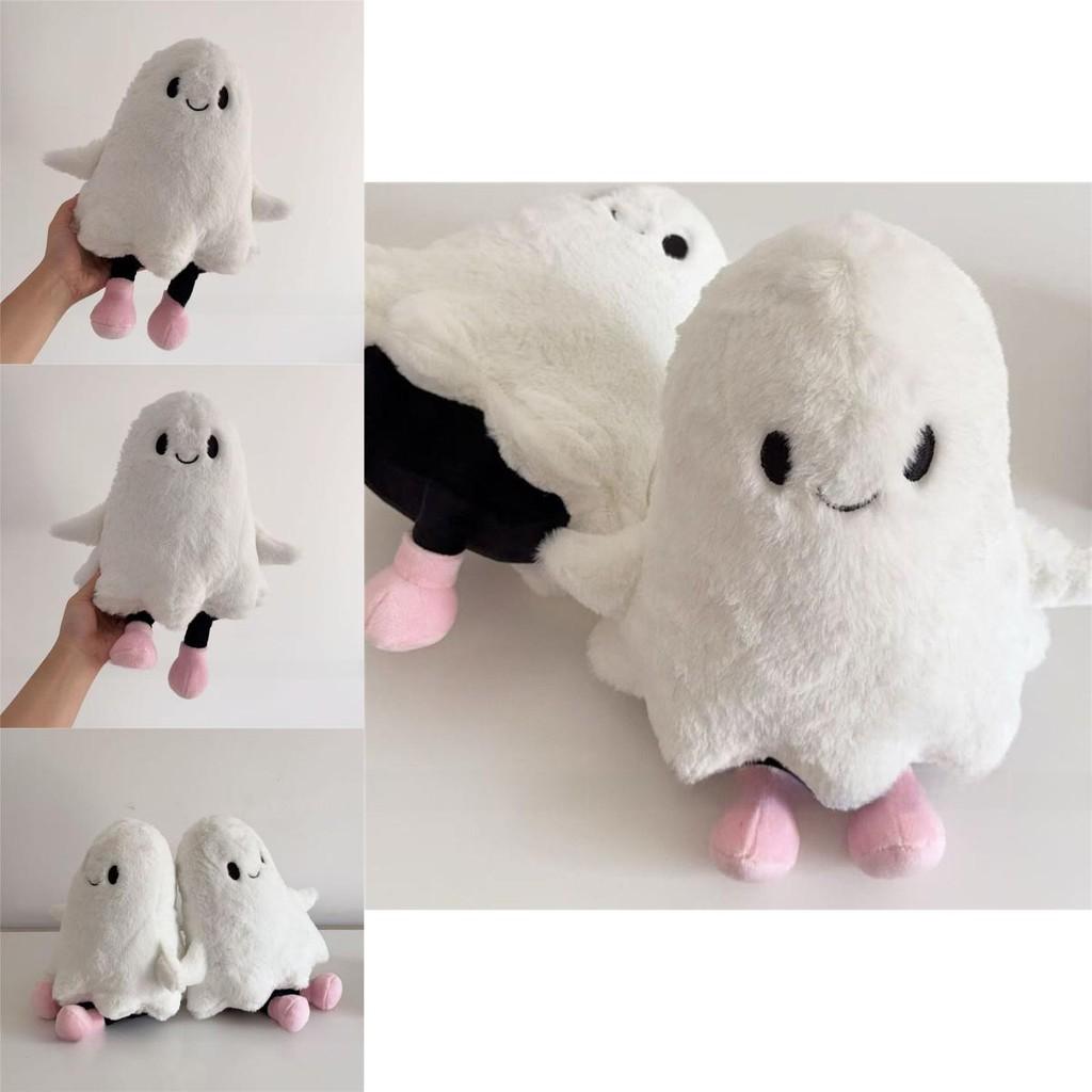 Creepy Ghost Plush Toy With Soft Short Pile Fabric For Halloween Decorations And Kids Gifts