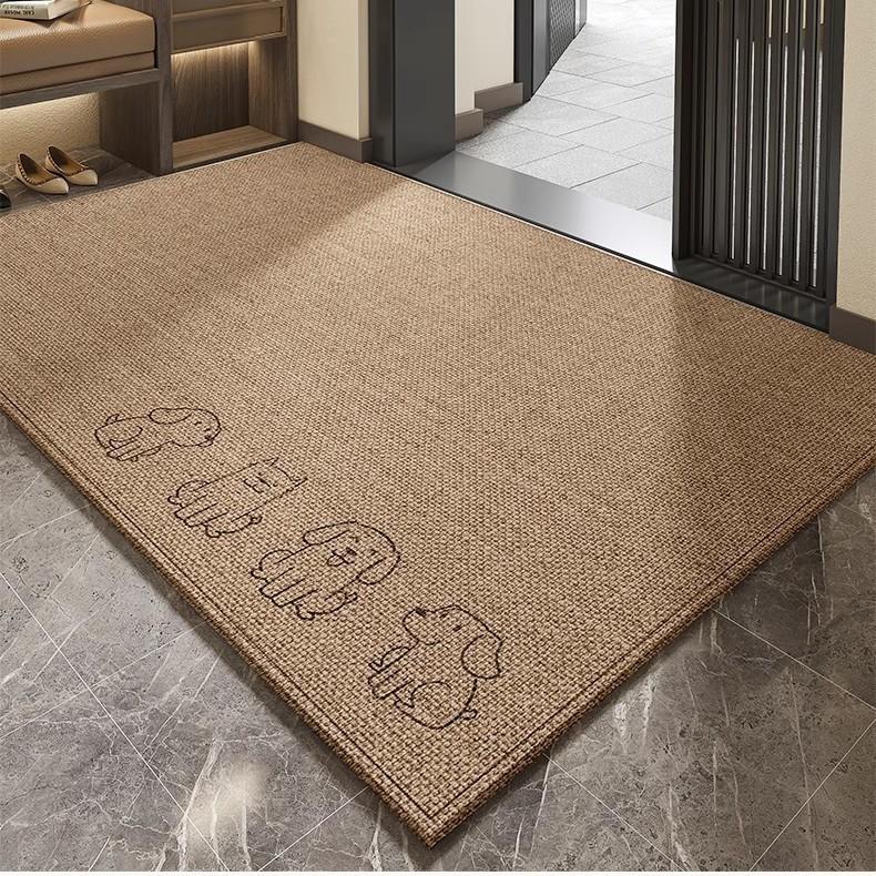Floor Mat Entry Door Mat Entering The Door To Absorb Water At The Door Entrance Entrance Carpet Dirt-Resistant And Easy To Take Care Of Leave-In