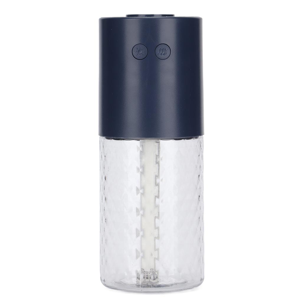 Mini Humidifier Silent Portable Desktop Cool Mist USB Humidifier with LED Lights for Bedroom OfficeDark Blue