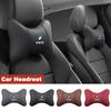 Car sticker Breathable Car Headrest Memory Foam Car Neck Pillow Auto Accessories for BMW X1 X3 X4 X5 3 5 Series G30 G20 G32 E46 OZ3