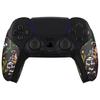 eXtremeRate PlayVital Grip for PS5 Professional Textured Soft Rubber Pad Handle Grip Sticker for PS5 Controller Non-Slip Sweat-Absorbent Controller,