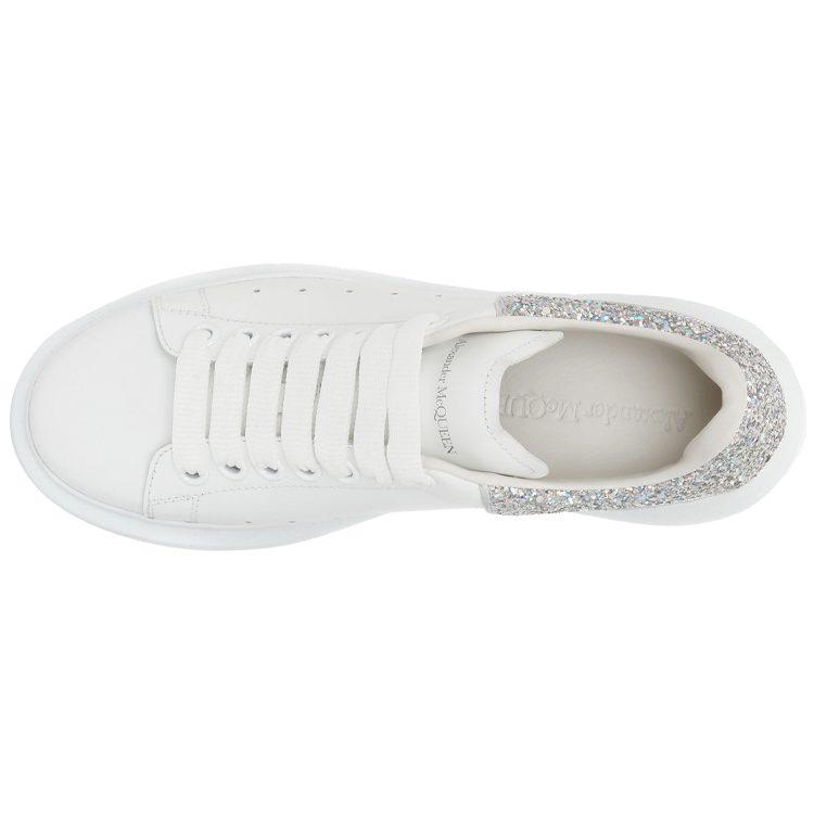 Alexander Mcqueen Oversized Sneaker 'White Holo Silver' Women's 558945WHTQI9413