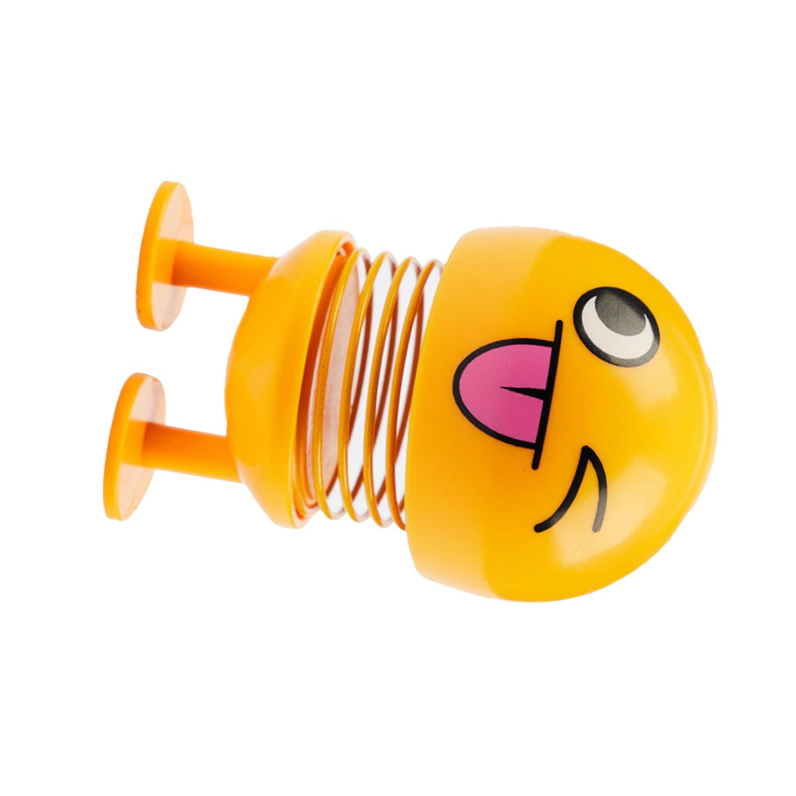 

Пружинная игрушка с качающейся головой, милое лицо, снижает усталость от вождения, кукла-эмоция, украшение для автомобиля, офисного стола, тип 3