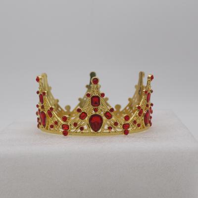 Version Coréenne De Mariée Couronne Ronde Premium Baroque Anniversaire Couronne d'Enfant Accessoires Cheveux Alliage Décoration Gâteau Ventes Directes