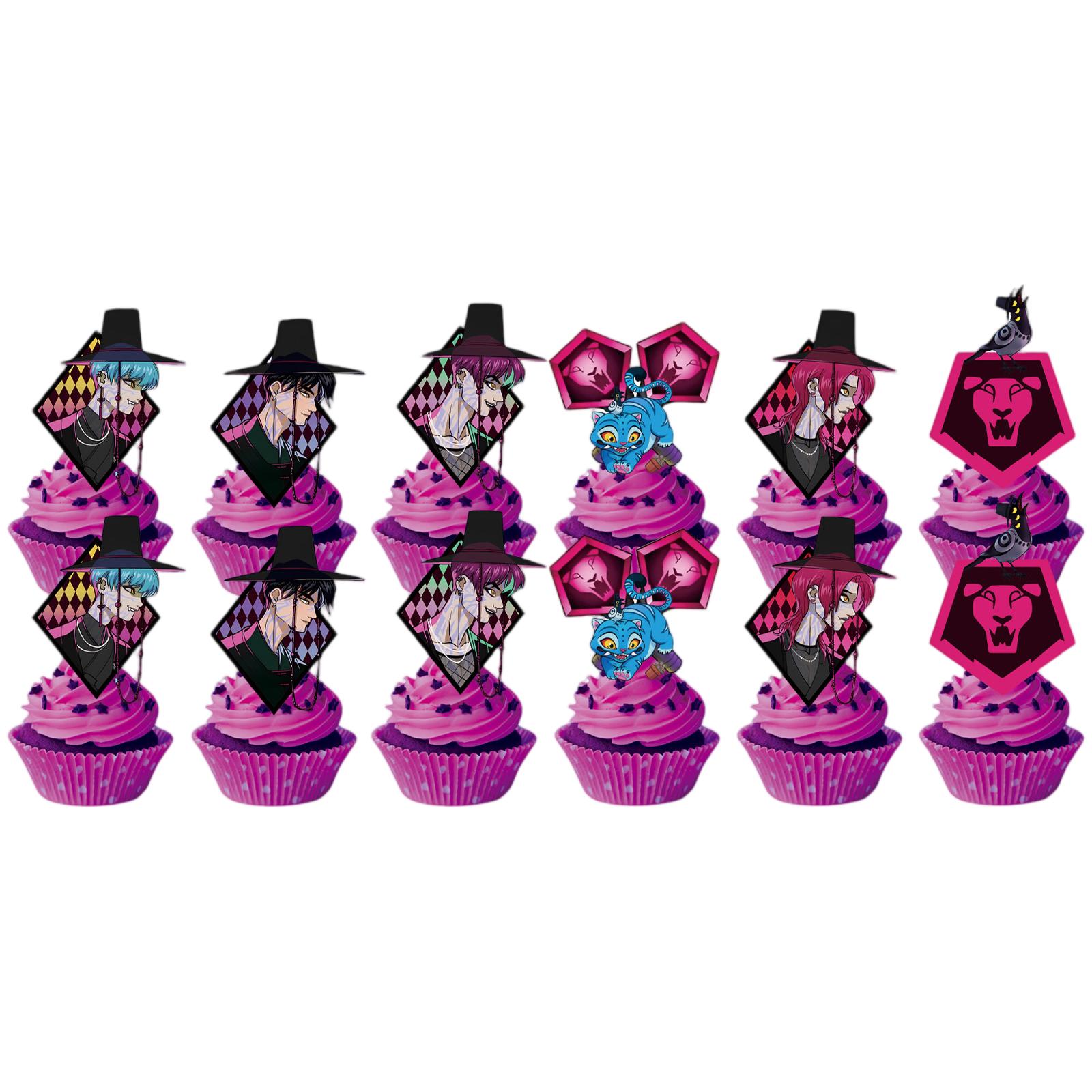 

Баннер для украшения тематической вечеринки по случаю дня рождения, флажки, флажок для торта, воздушные шары - Набор One Size