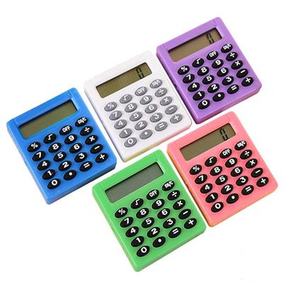 Mini calcolatrice elettronica portatile tascabile a 8 cifre, materiale scolastico per studenti